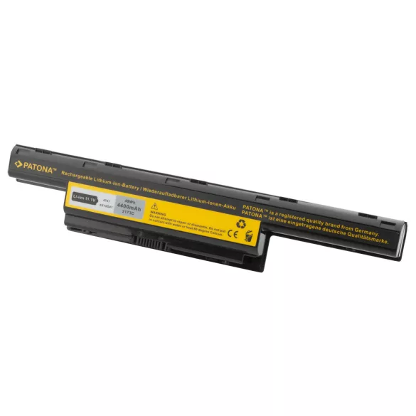 Patona akku Acer Aspire 5740G 5741G 5742G 5749Z 5750G 5755G / 11,1V 4400mAh