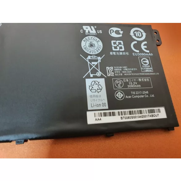OEM gyári akku Acer Aspire 5 A515 A517 E15 ES1-512 ES1-533 / 15,2V 3200mAh (48Wh) - Image 2