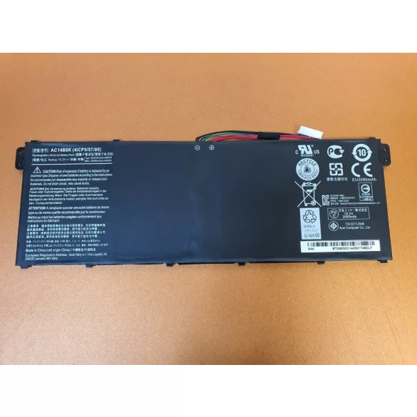 OEM gyári akku Acer Aspire 5 A515 A517 E15 ES1-512 ES1-533 / 15,2V 3200mAh (48Wh)