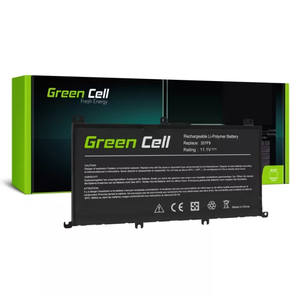 Green Cell akku Dell Inspiron 15 5576, 5577, 7557, 7559, 7566, 7567 4200mAh (357F9)
