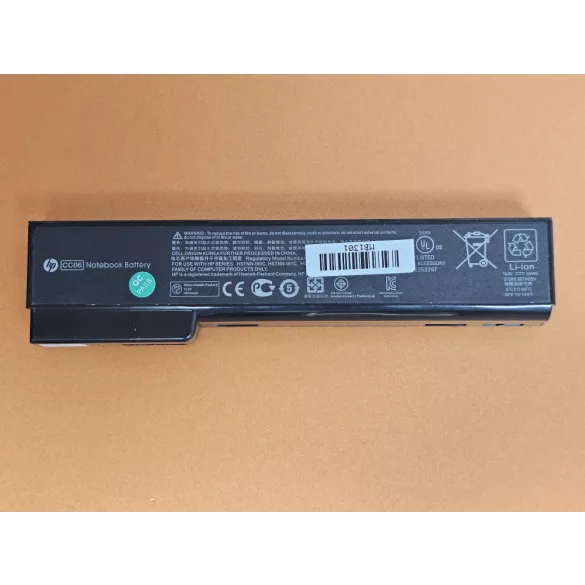OEM akku HP ProBook 6360b 6460b 6470b 6560b 6570b 6465b 6475b 6565b Elitebook 8460p 8470p / 10,8V 5200mAh (CC06XL)
